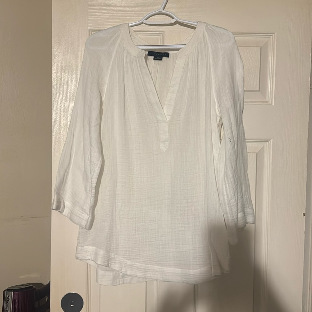 White long sleeve shirt brand Sanctuary
